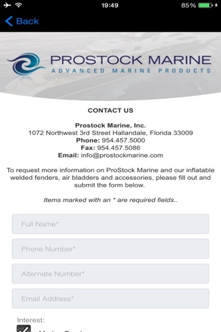 Prostock Marine screenshot 4