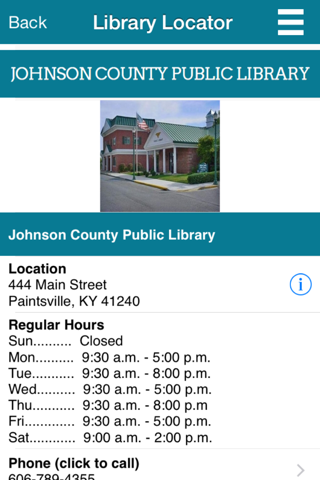 Johnson County Public Library screenshot 4