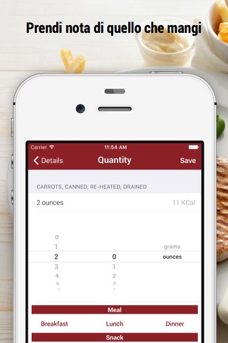 iFood Lite: Calorie Counter screenshot 3