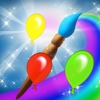 Colors Draw Balloons Magical Drawing Game