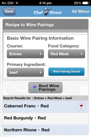 MySommelier Pro - iPhone Edition screenshot 3