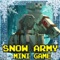 Snow Army : Mc Mini Survival Game with 3d Blocks