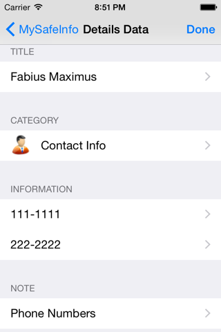 MySafeInfo screenshot 3