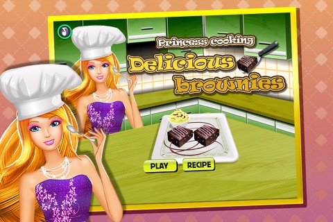 Princess cooking-Delicious brownies screenshot 3