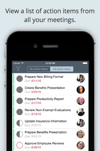 SRP App - Team Meeting Attendee Collaborative Todo List Manager & Task Organizer screenshot 3