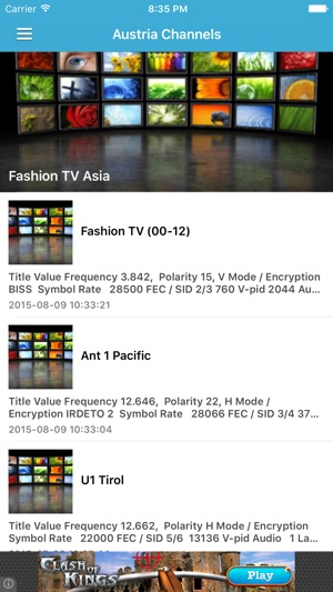 Austria TV Channels Sat Info(圖1)-速報App