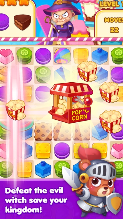 Cake Kingdom Saga-Free Puzzle Game screenshot-3