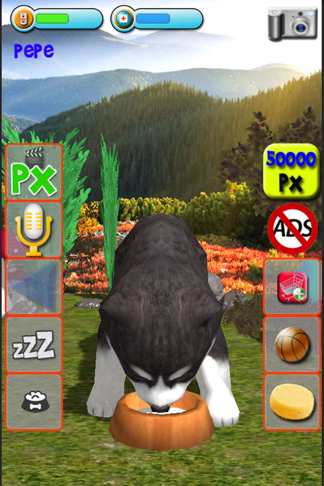 Talking Puppies, virtual pets to care, your virtual pet doggie to take care and play screenshot 2