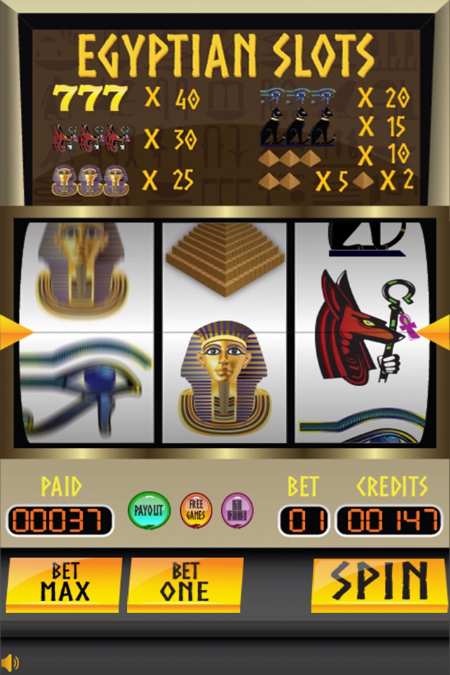 Egyptian Slots - Free Casino Slots screenshot 2