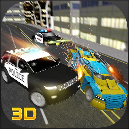 Police Car Driver Smash Crime City 3D icon