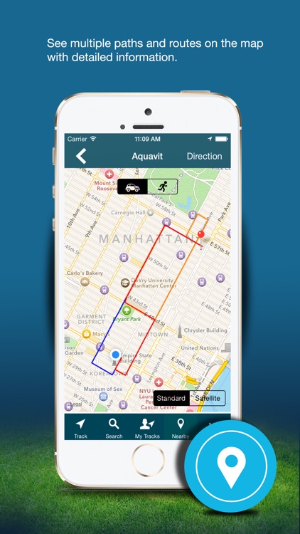 GPS Route Tracker - Find Near By Places