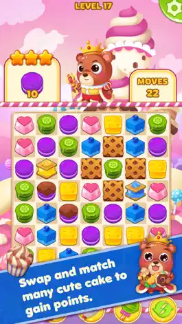 Game screenshot Cake Kingdom Story: Match 3 Puzzle apk