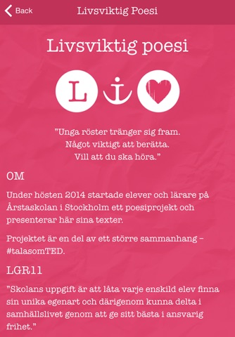 Livsviktig Poesi screenshot 4