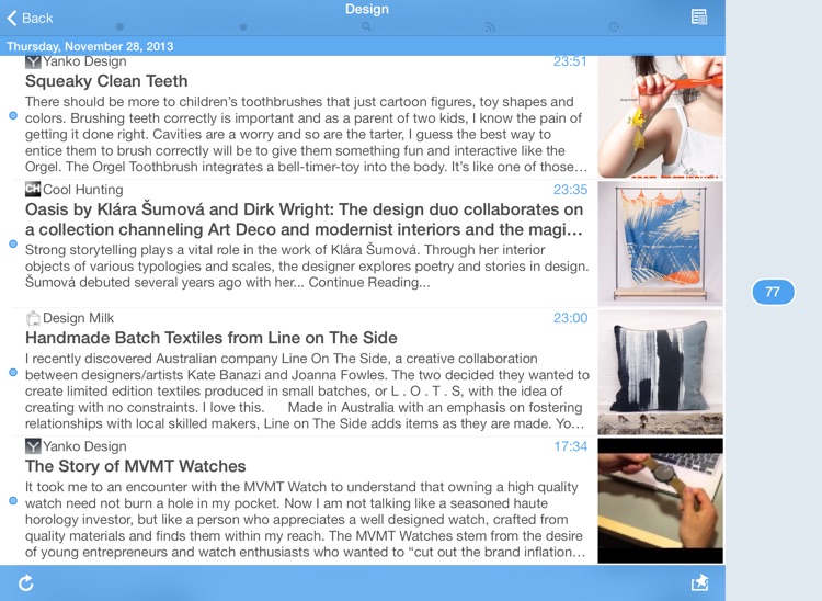 Sylfeed for iPad