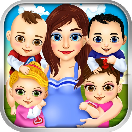Mommy's Quadruplet Newborn Babies - My Baby Food Maker & Dentist Doctor Salon! iOS App