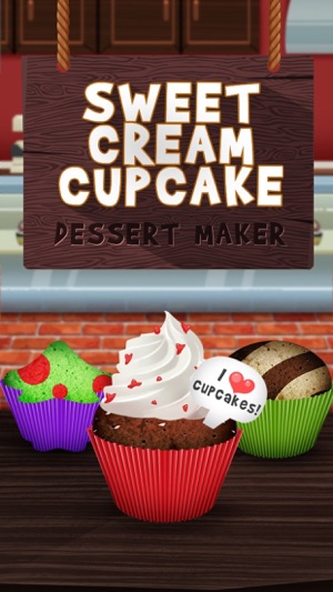 Awesome Sweet Cream Cupcake Dessert Maker(圖1)-速報App