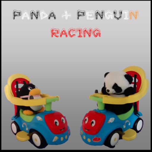 Panda & Penguin Racing Icon