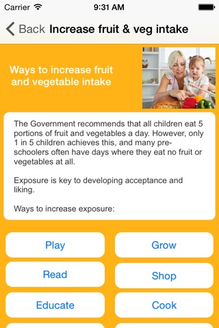 Child Feeding Guide screenshot 3