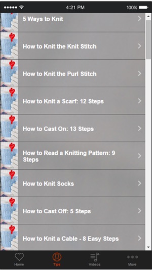 Knitting Tutorials for Beginners - Learn How to Knit Easily(圖2)-速報App