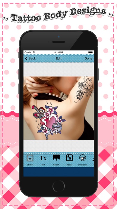 ! Tattoo Body Move Designs - custom gallery catalog for your 1.0 IOS -