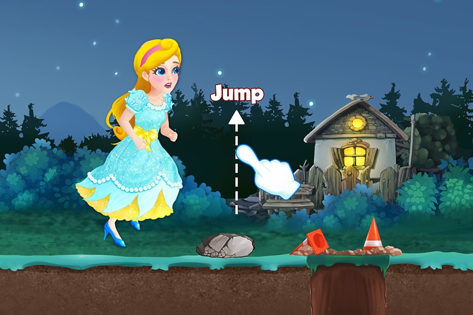 Princess Tales: Cinderella Running Adventure screenshot 3