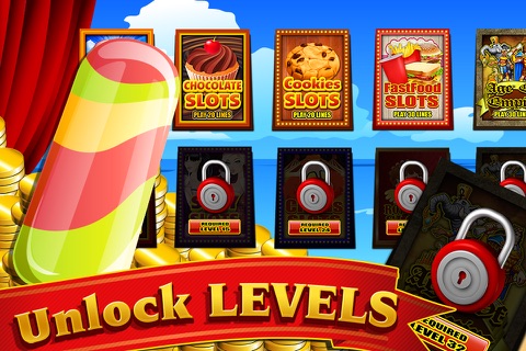 Popsicle Cool of Summer Special Saga in Casino Vegas Slots Machine Game screenshot 4