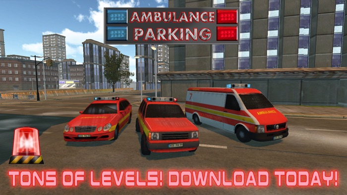 3D Rescue City Ambulance Parking Simulator