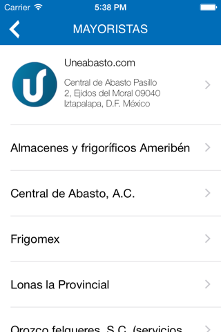 UneAbasto screenshot 4