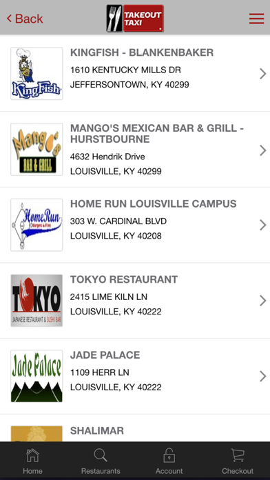 How to cancel & delete Takeout Taxi Louisville Restaurant Delivery Service from iphone & ipad 2