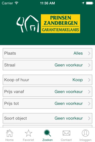 Prinsen Zandbergen Garantiemakelaars screenshot 3