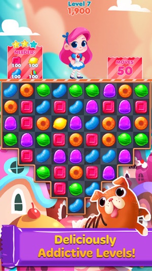 Cookie Cake Smash - 3 match puzzle game(圖2)-速報App