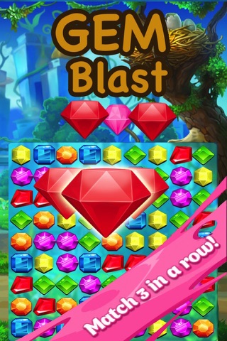 Gem Blast Bump-The Best Jewel Match 3 Game for Kids and Girls screenshot 3