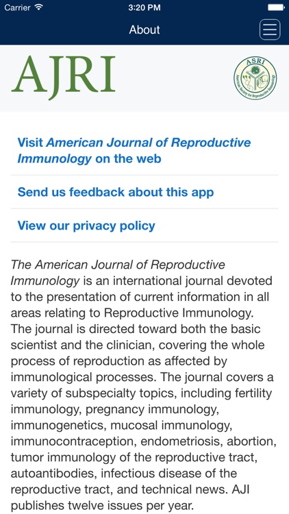 American Journal of Reproductive Immunology screenshot-3