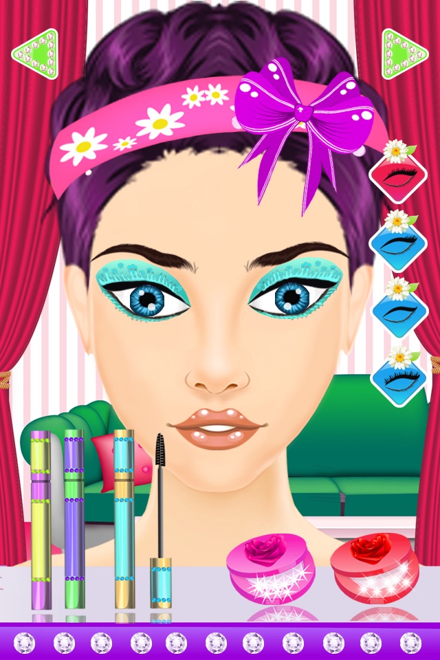Girls Games - Tina's Wedding Makeup Salon Free games for girls screenshot 2