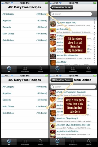 400 Dairy Free Recipes screenshot 2