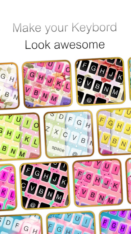 Custom Keyboard Pastel : Cute Color & Wallpaper Themes