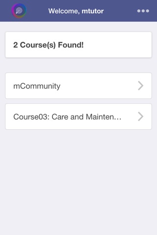 mCommunity Learning screenshot 2