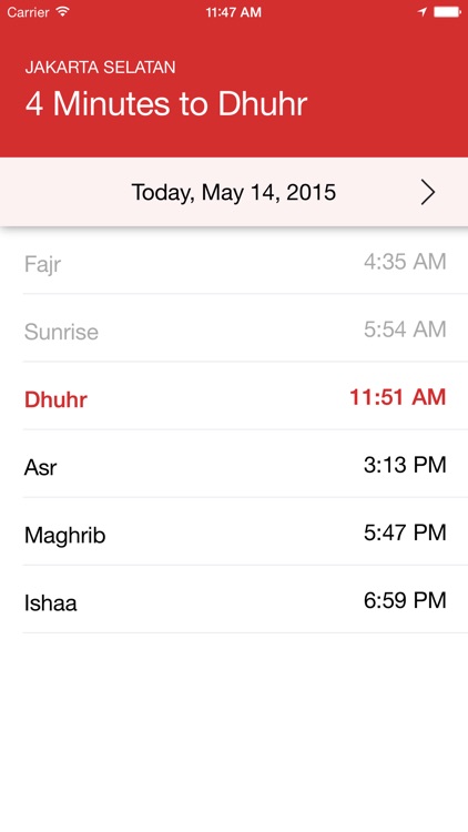 Salat Times (Muslim Prayer Times)