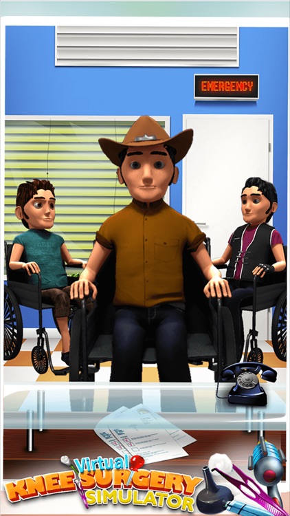 Virtual Knee Surgery Simulator 3D - Its a Joint Replacement Game for Kids