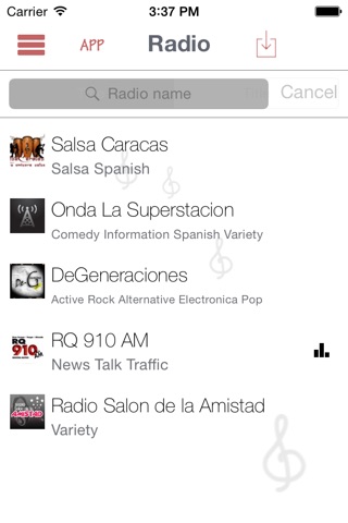 Venezuela Radio Live ( Online Radio ) screenshot 4