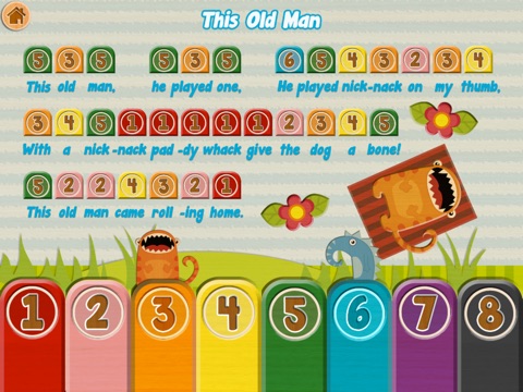 Xylo - Cutie Monsters Xylophone Fun screenshot 2