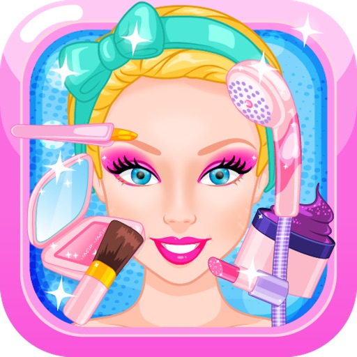 Party Salon Girls Game - spa makeover, dress up fashion, makeup games for girls