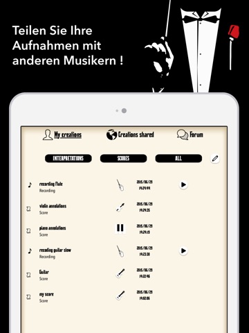 Le Parrain (partition musicale interactive) screenshot 4