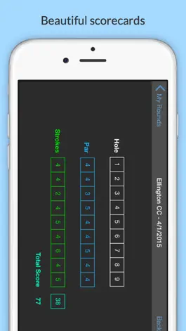 Game screenshot Golf Watch - Scorecard for iPhone and Apple Watch hack