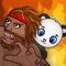 Save the baby panda and escape the jungle inferno