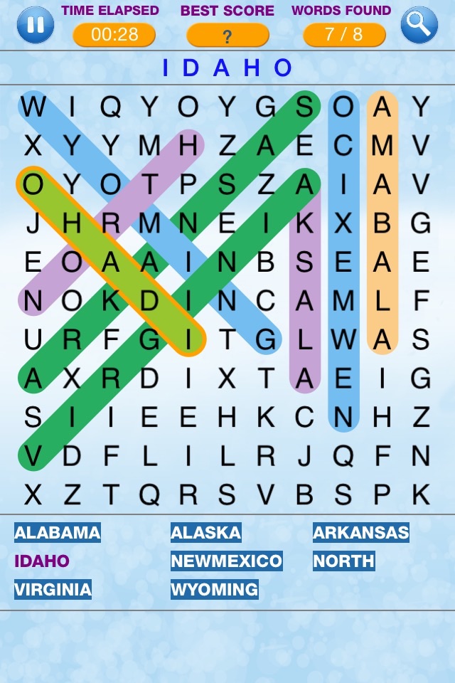 Word Search - Find Crossword Challenged  Puzzles screenshot 4