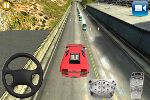 Realistic Hill Car Parking Test : Perfect 3D Driving Simulation Games screenshot 2