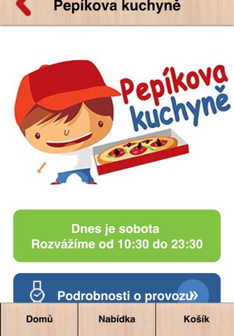Pepíkova kuchyně Praha screenshot 2