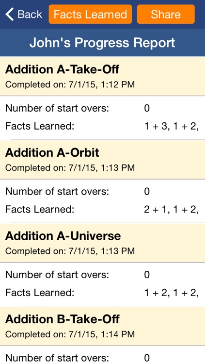 Rocket Math - Basic Math Facts Fun Learning Game for elementary kids grades kindergarten to 5th screenshot-3
