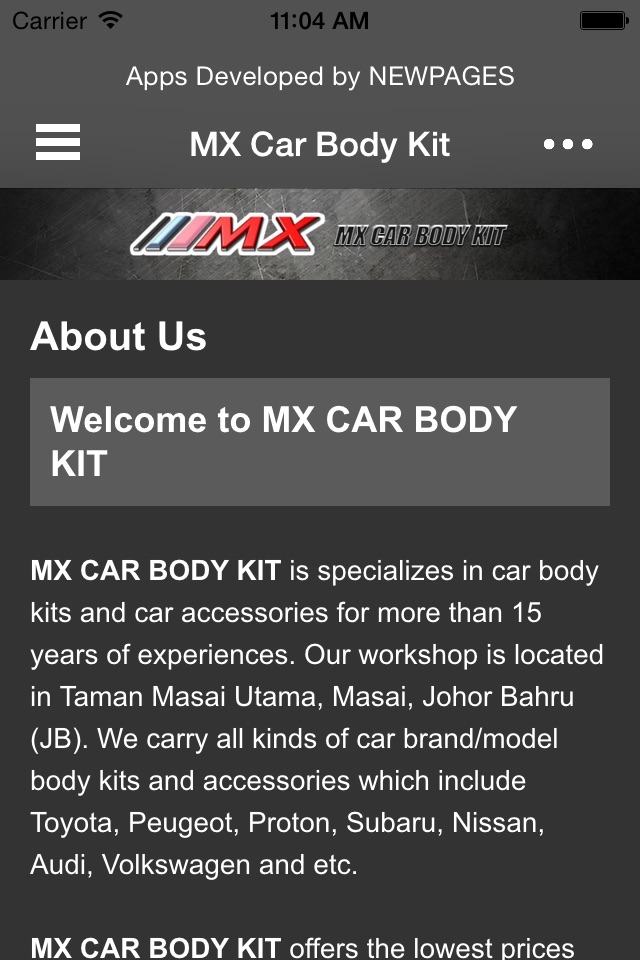 MX Car Body Kit screenshot 3